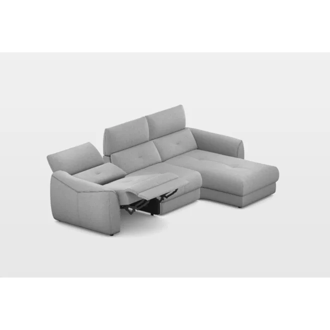 Gordon sarok ülőgarnitúra 287 cm X 165 cm - jobbos - elektromos relax funkcióval karfa mellett