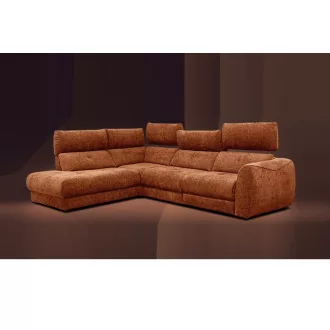   Gordon sarok ülőgarnitúra 217 cm X 281 cm - balos - elektromos relax funkcióval karfa mellett