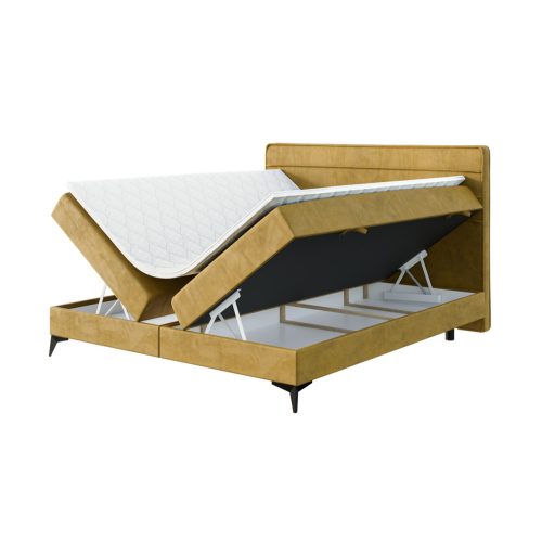 Hozzo kontinentális ágy ágyneműtartóval 120 X 200