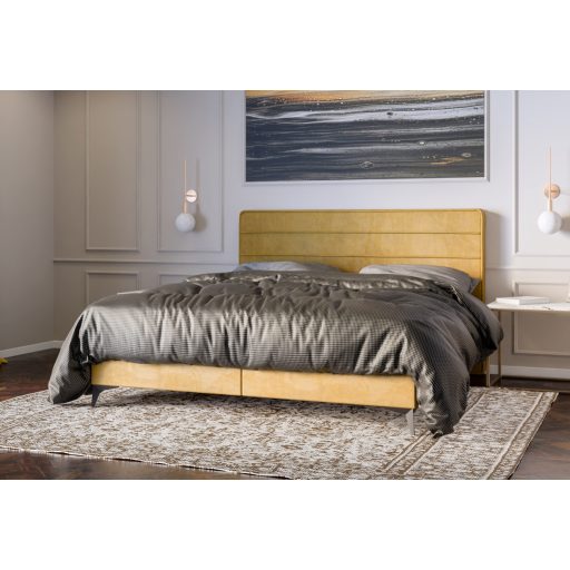 Hozzo kontinentális ágy ágyneműtartóval 120 X 200