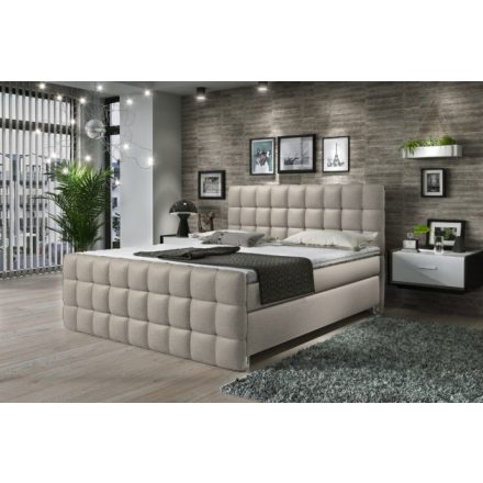 Imperia boxspring ágy 140 X 200 - Soft Top - latex + memory topper 9 cm