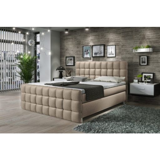 Imperia boxspring ágy 160 X 200 - Elastic topper 6 cm