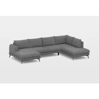   Inferno U-alakú sarokgarnitúra 156 cm X 362 cm X 219 cm - jobbos