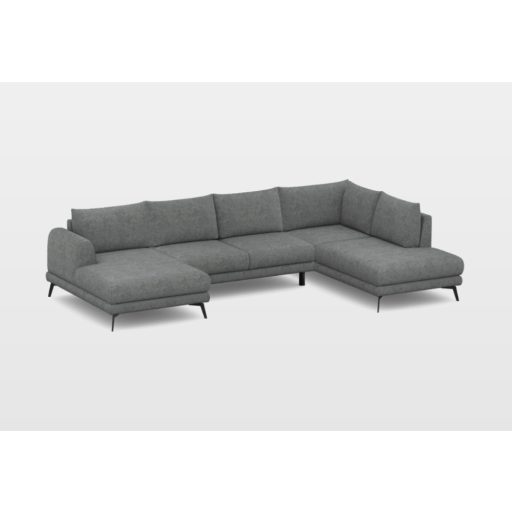 Inferno U-alakú sarokgarnitúra 156 cm X 362 cm X 219 cm - jobbos