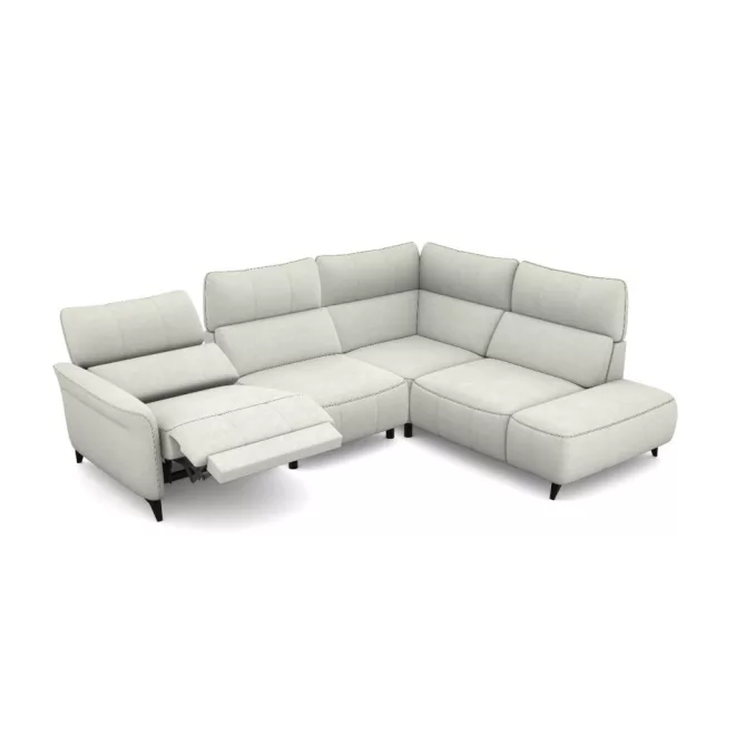 Jazz sarok ülőgarnitúra 277 cm X 217 cm - jobbos - elektromos relax funkcióval karfa mellett