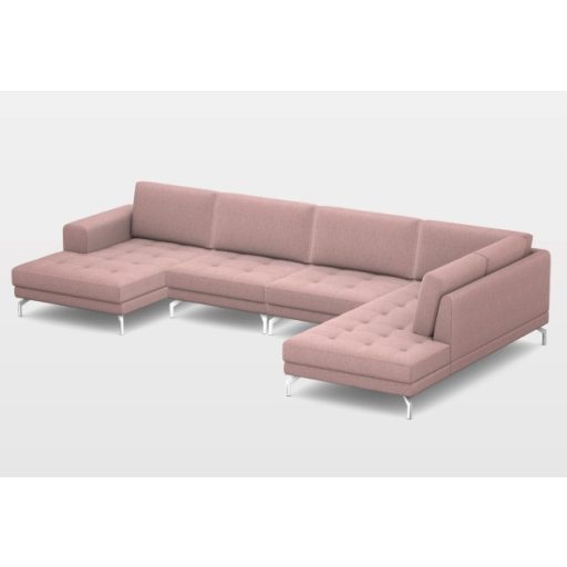 Jenny U-alakú sarokgarnitúra 159 cm X 390 cm X 221 cm - jobbos