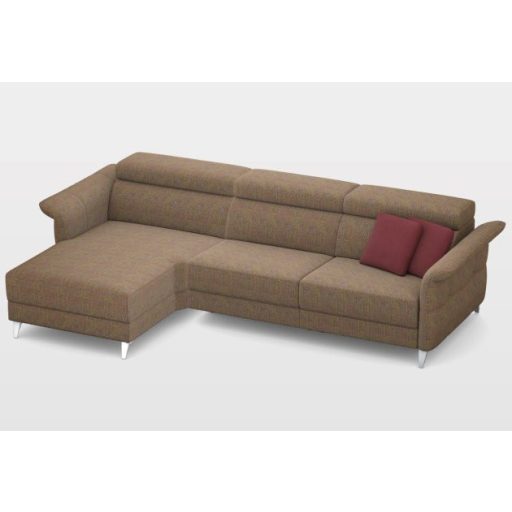 Justin dupla elektromos relax sarokgarnitúra 170 cm X 290 cm - balos 