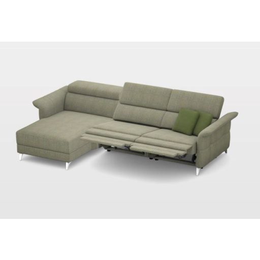 Justin dupla elektromos relax sarokgarnitúra 170 cm X 290 cm - balos 