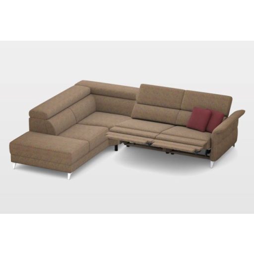 Justin dupla elektromos relax sarokgarnitúra 238 cm X 295 cm - balos