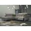 Justin elektromos relax sarokgarnitúra 238 cm X 295 cm - balos (relax  karfa mellett)