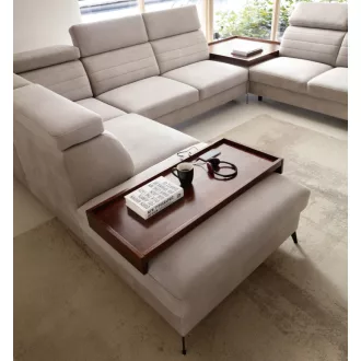   Amarano U-alakú ágyazható sarokkanapé - jobbos - 263 cm X 359 cm X 256 cm (OTOML+E+2,5F+E2+S2R)