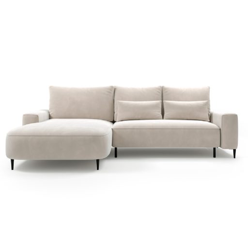 Bizzante L-alakú ülőgarnitúra ágyneműtartós és ágyazható - balos 277 cm X 175 cm