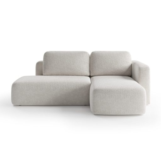 Cosy kis L-alakú sarok ülőgarnitúra ágyneműtartós és ágyazható - jobbos 244 cm X 160 cm