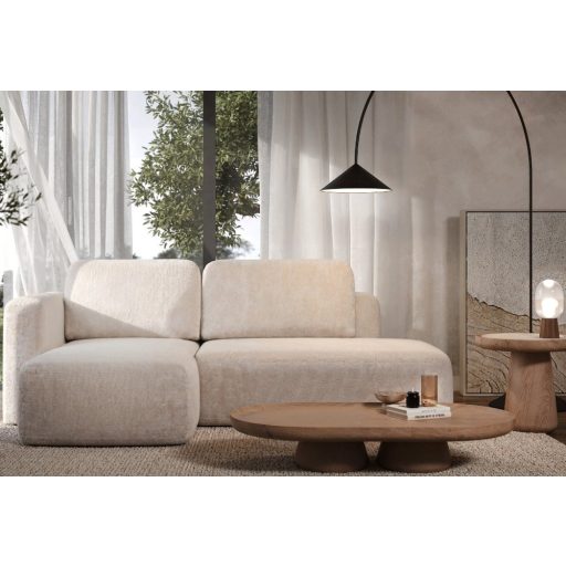 Cosy kis L-alakú sarokülő ágyneműtartós és ágyazható - balos 244 cm X 160 cm