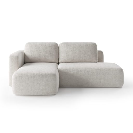 Cosy kis L-alakú sarokülő ágyneműtartós és ágyazható - balos 244 cm X 160 cm