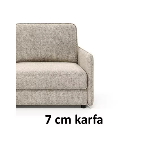 Delano matracos sarokkanapé kanapé 276X160 jobb (160 széles matraccal) Delight02 kiállítási kedvezménnyel