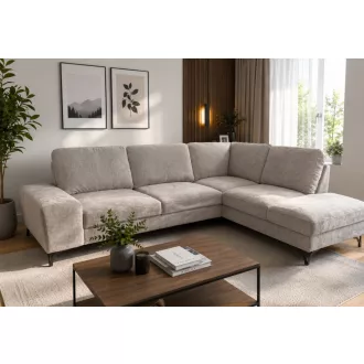  LS Flavio L-alakú ágyazható sarokgarnitúra - jobbos - 283 cm X 214 cm Perfect Harmony04 szövettel - kiállítási kedvezménnyel