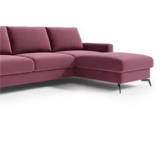   Moderno L-alakú ágyazható sarokkanapé - jobbos - 280 cm X 178 cm 