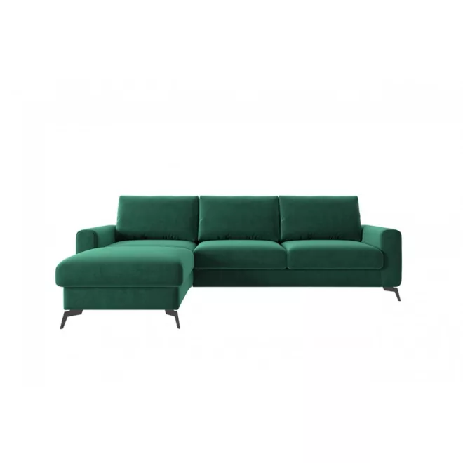 Moderno L-alakú ágyazható sarokkanapé - balos - 280 cm X 178 cm