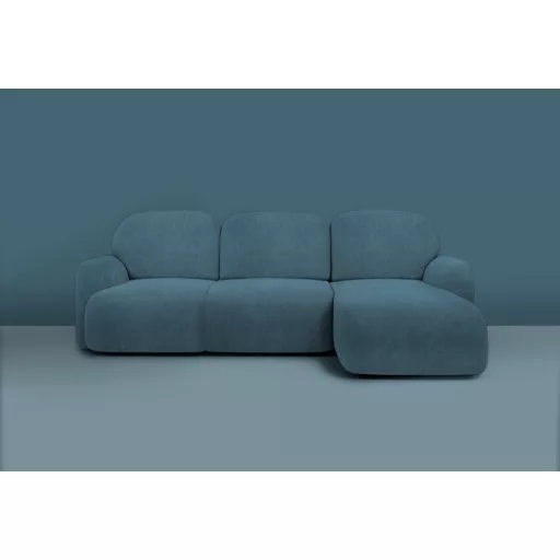 Nuba sarokgarnitúra ágyneműtartós és ágyazható - jobbos 263 cm X 163 cm
