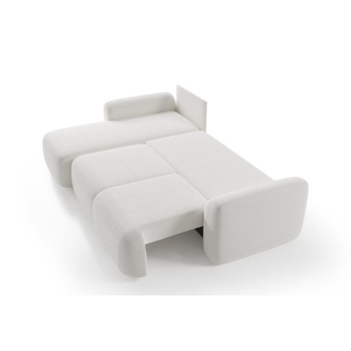 Nuba L-alakú ülőgarnitúra ágyneműtartós és ágyazható - balos 263 cm X 163 cm