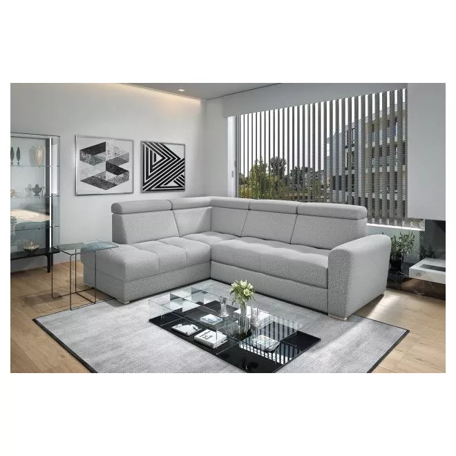 LS Riva ágyazható sarokgarnitúra - balos 274 cm X 210 cm