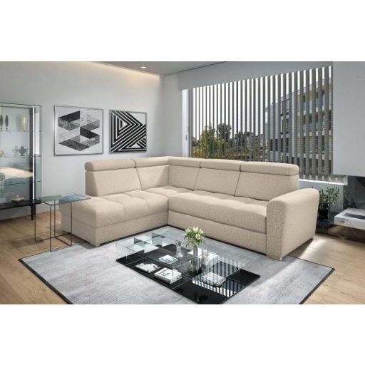 LS Riva ágyazható sarokgarnitúra - balos 274 cm X 210 cm