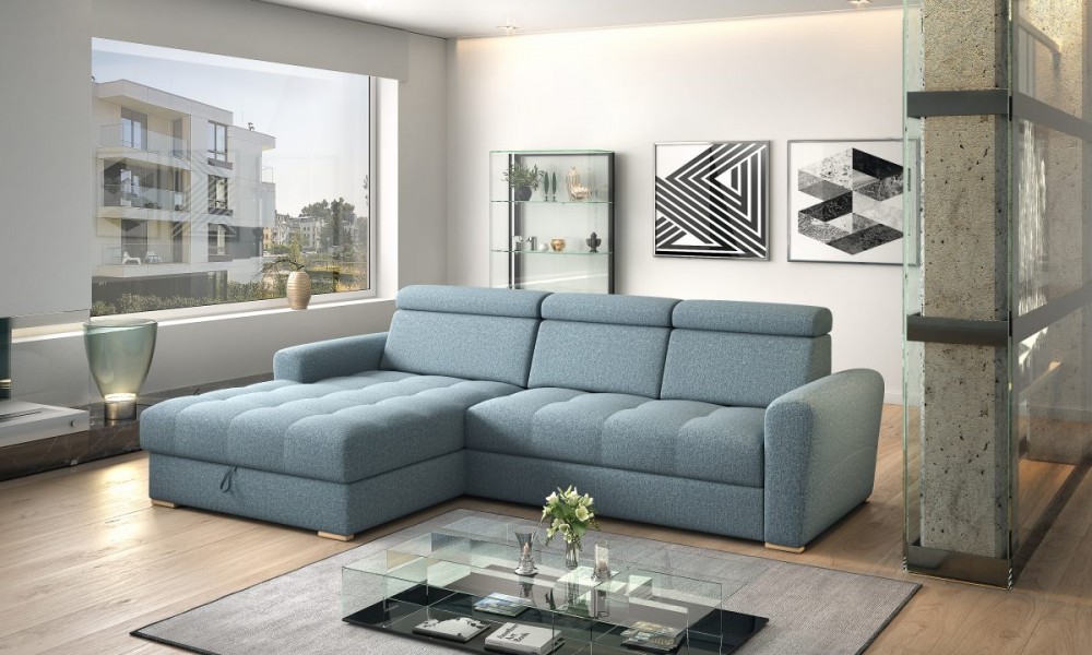 LS Riva ágyazható sarokgarnitúra - balos 270 cm X 189 cm – 1. kép