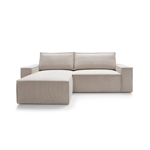 LS Sole sarokkanapé ágyneműtartós és ágyazható - balos 251 cm X 170 cm