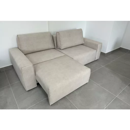 Alakváltó kanapé Tuzi Cloud03 EasyClean bézs ( 160X200 fekvőfelület) - kiállítási kedvezménnyel