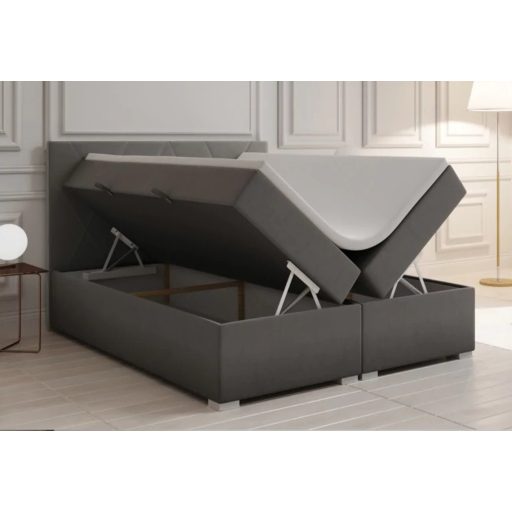 Laira kontinentális ágy ágyneműtartóval 120 X 200