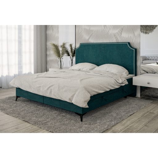 Leila kontinentális ágy ágyneműtartóval 120 X 200