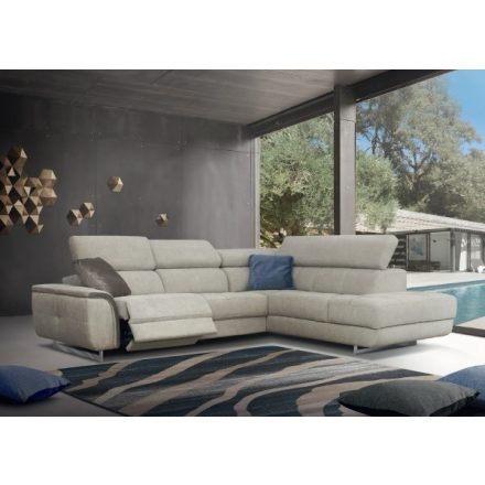 Leno 3 személyes kanapé 2 karral - Elektromos Relax funkció bal oldalon