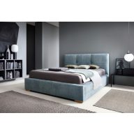   Lily kárpitozott ágy - 106 cm magas fejvéggel - 160 X 200 fekvőfelület