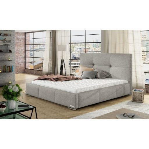Lily kárpitozott ágy - 106 cm magas fejvéggel - 90 X 200 fekvőfelület