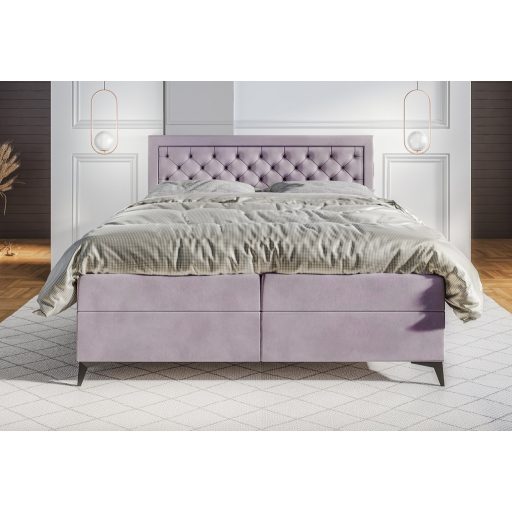 Lizu kontinentális ágy ágyneműtartóval 120 X 200