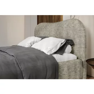   Lou kárpitozott ágyneműtartós ágy előről nyíló gázrugós ágyráccsal 160 X 200 fekvőfelület