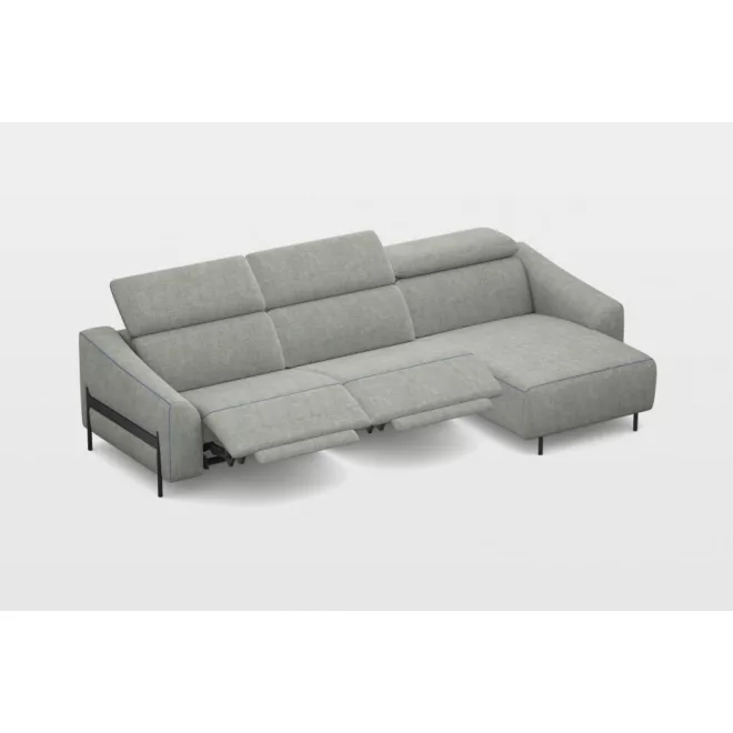 Luna sarokgarnitúra 295 cm X 160 cm - 2 elektromos relax funkcióval - jobb