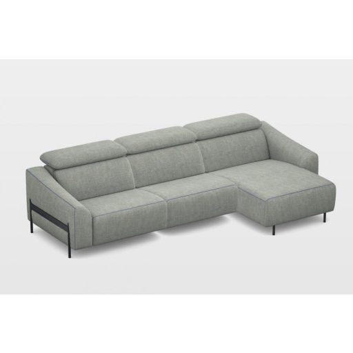 Luna sarokgarnitúra 295 cm X 160 cm - 2 elektromos relax funkcióval - jobb