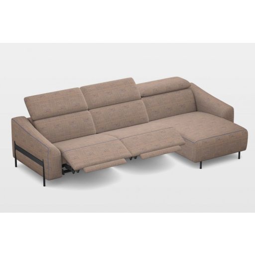 Luna sarokgarnitúra 295 cm X 160 cm - 2 elektromos relax funkcióval - jobb