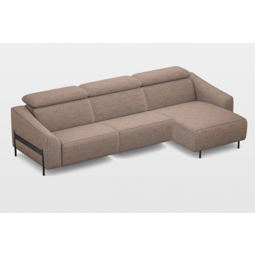 Luna sarokgarnitúra 295 cm X 160 cm - 2 elektromos relax funkcióval - jobb