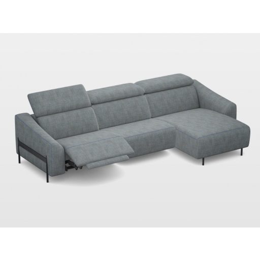 Luna sarokgarnitúra 295 cm X 160 cm - 2 elektromos relax funkcióval - jobb