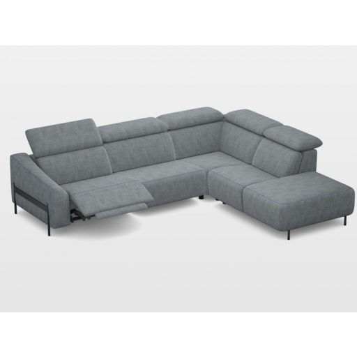 Luna sarokgarnitúra 300 cm X 244 cm - 2 elektromos relax funkcióval - jobb