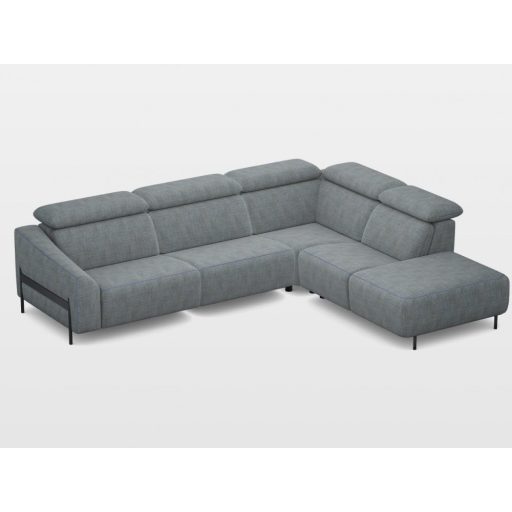 Luna sarokgarnitúra 300 cm X 244 cm - 2 elektromos relax funkcióval - jobb