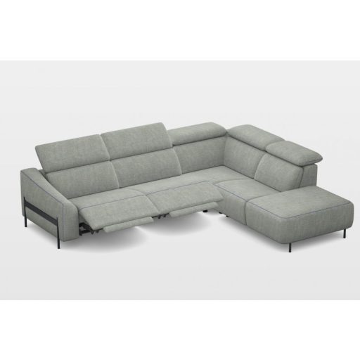 Luna sarokgarnitúra 300 cm X 244 cm - 2 elektromos relax funkcióval - jobb