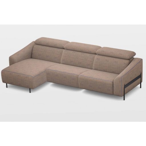 Luna sarokgarnitúra 160 cm X 295 cm - elektromos relax funkció karfa mellett - bal