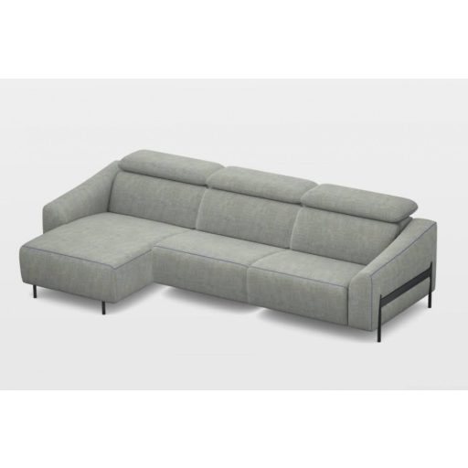 Luna sarokgarnitúra 160 cm X 295 cm - elektromos relax funkció karfa mellett - bal