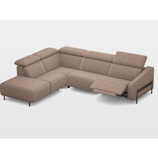 Luna sarokgarnitúra 244 cm X 300 cm - elektromos relax funkció karfa mellett - bal