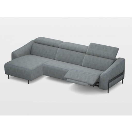 Luna sarokgarnitúra 160 cm X 295 cm - 2 elektromos relax funkcióval - bal