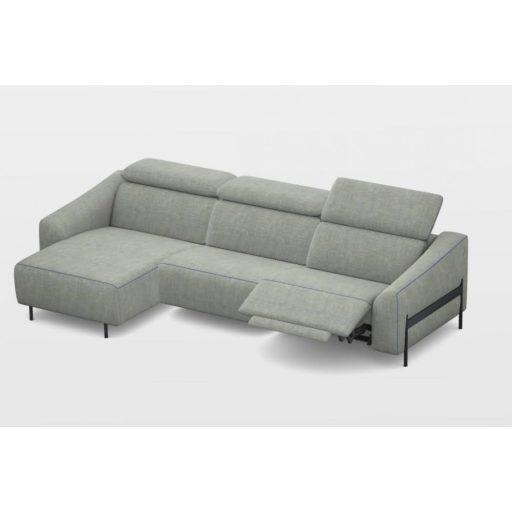 Luna sarokgarnitúra 160 cm X 295 cm - 2 elektromos relax funkcióval - bal